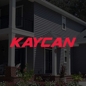 Kaycan logo on a transparent black background